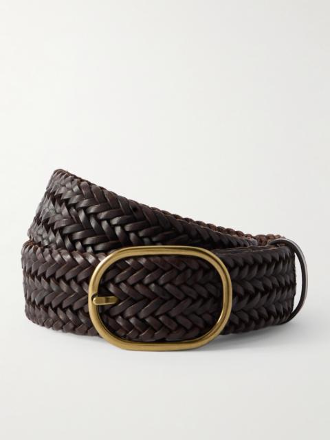 DRAGON DIFFUSION Woven Leather Belt