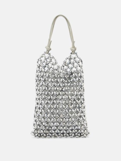 STAUD Karla beaded top-handle bag