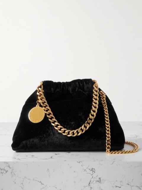 Stella McCartney Velvet Shoulder Bag