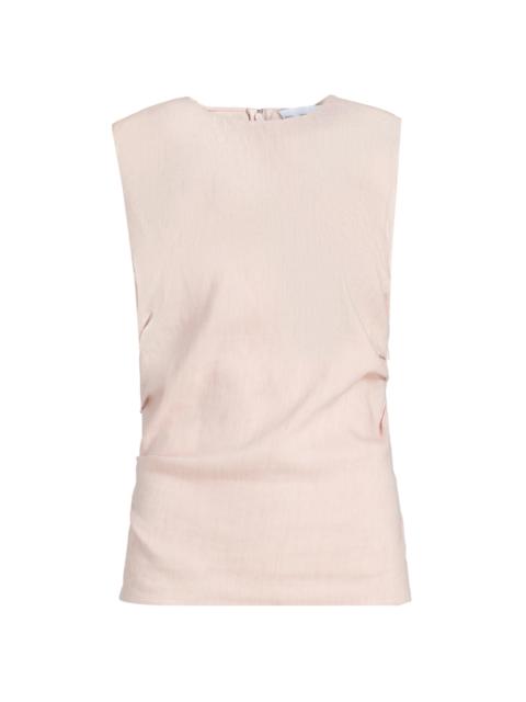 Proenza Schouler Women's Anoushka Linen-Blend Top - Orchid