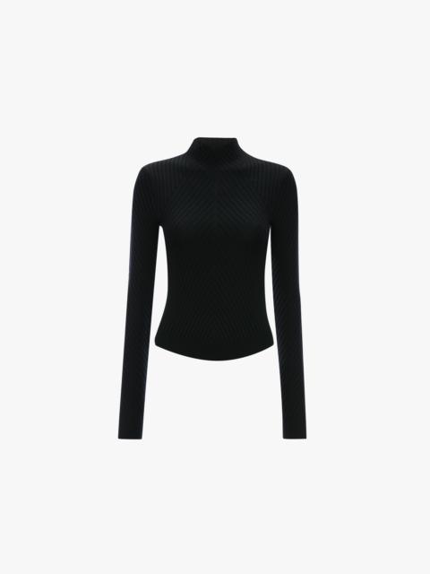 Victoria Beckham Georgia Jumper In Black