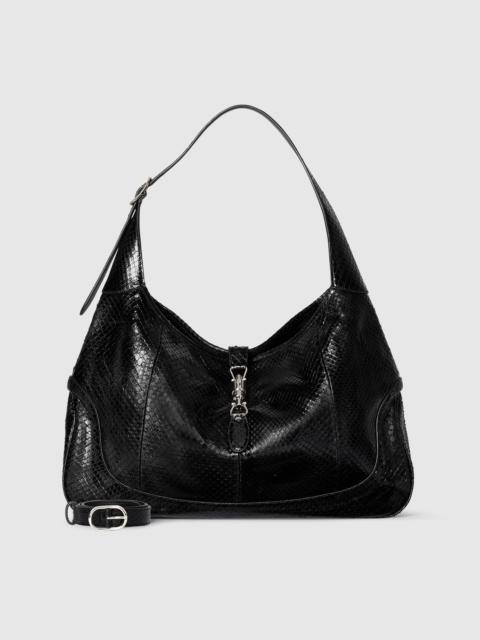 GUCCI Gucci Jackie 1961 large python bag