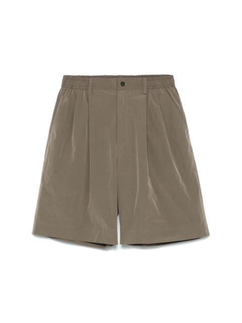 pleat-detailed shorts