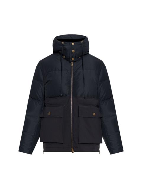 hooded padded jacket