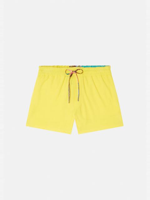 VERSACE Royal Rebellion Accented Pool Shorts