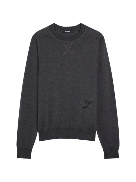 JACQUEMUS crew-neck sweatshirt