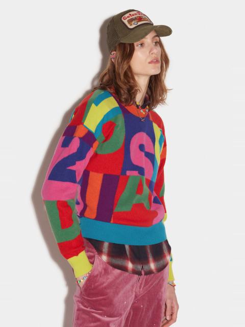 DSQUARED2 DESTINATION UNKNOWN PULLOVER