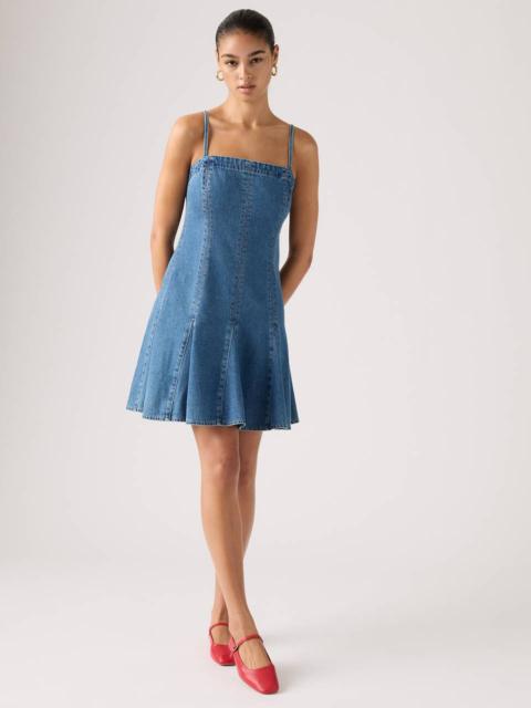 Levi's DENIM GODET DRESS