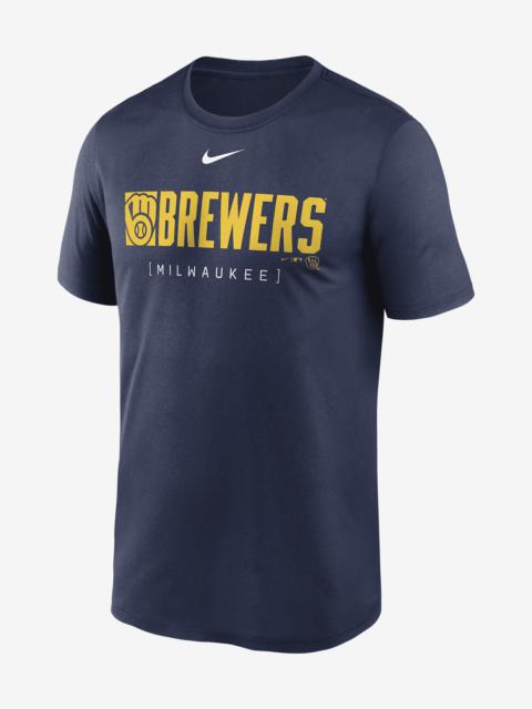 Milwaukee Brewers Knockout Legend Nike Men's Dri-FIT MLB T-Shirt