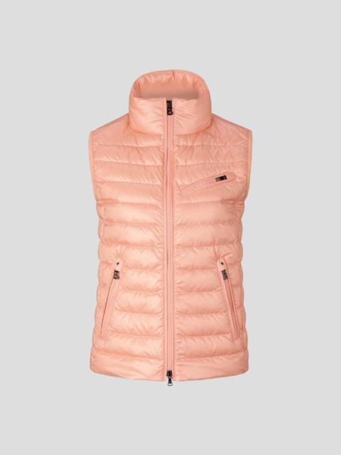 BOGNER Florisa lightweight down vest in Pink