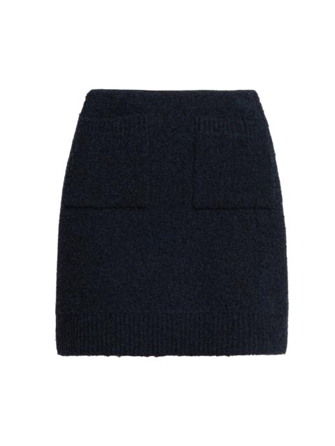 Bottega Veneta Women's Bouclé Knit Miniskirt - Navy