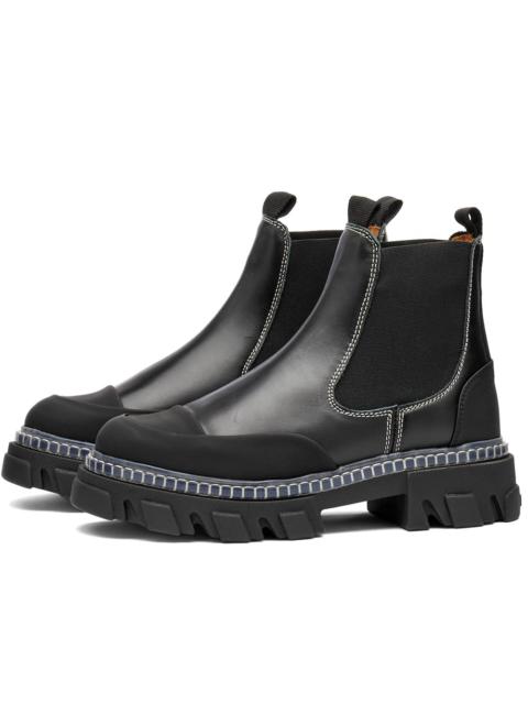 GANNI GANNI Cleated Low Chelsea Boot
