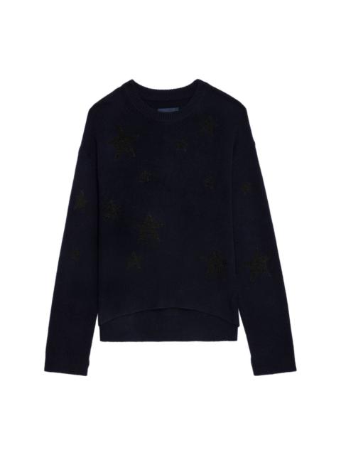 Zadig & Voltaire sequin-embellished jumper