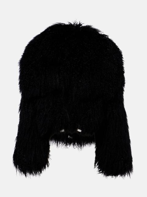 THE ATTICO Shearling jacket