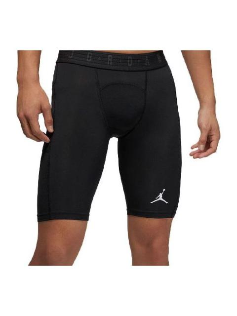 Jordan Men's Air Jordan Sport Dri-FIT Logo Printing Moisture Conduction Quick Dry Gym Shorts Black DM1814-0