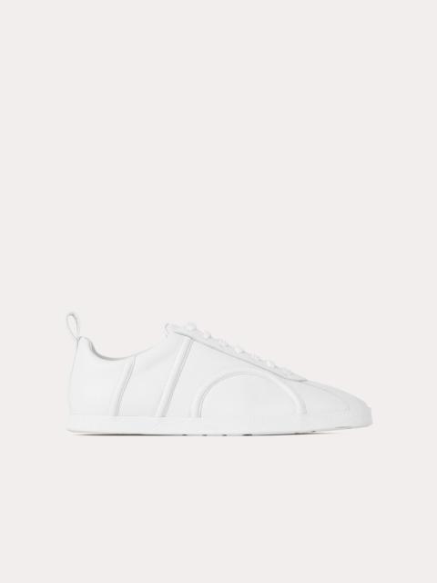 The Leather Sneaker white