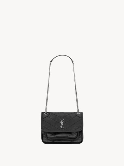 SAINT LAURENT NIKI BABY IN VINTAGE LEATHER