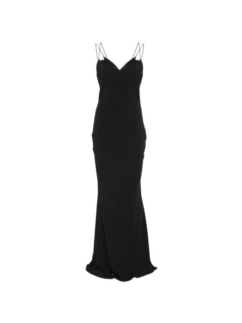 TOM FORD double-strap bias-cut dress