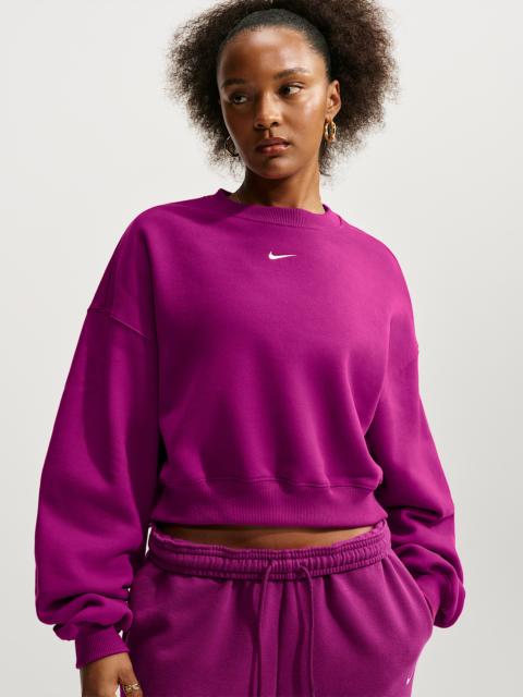 Nike Nike Studio Fleece Medium Weight Women's Oversized Cropped Crew