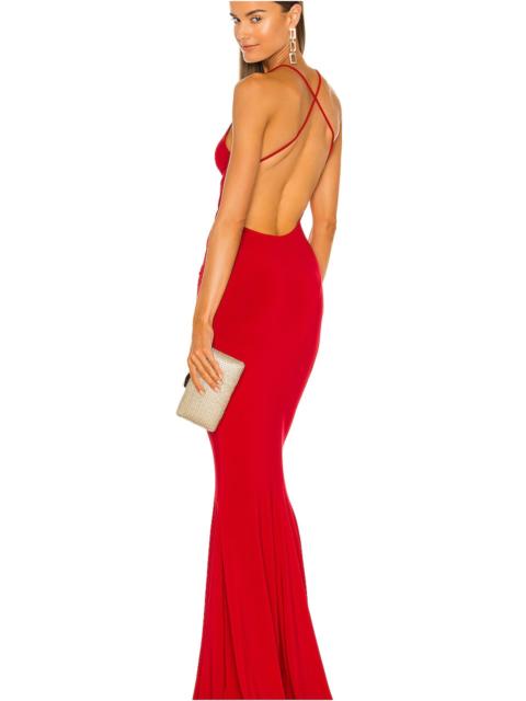 NORMA KAMALI X REVOLVE Low Back Slip Mermaid Fishtail Gown