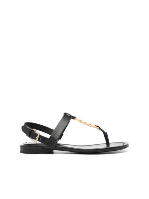 Victoria Beckham chain-embellished sandals