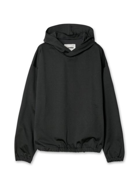 Jil Sander HOODED LONG SLEEVE SWEATSHIRT