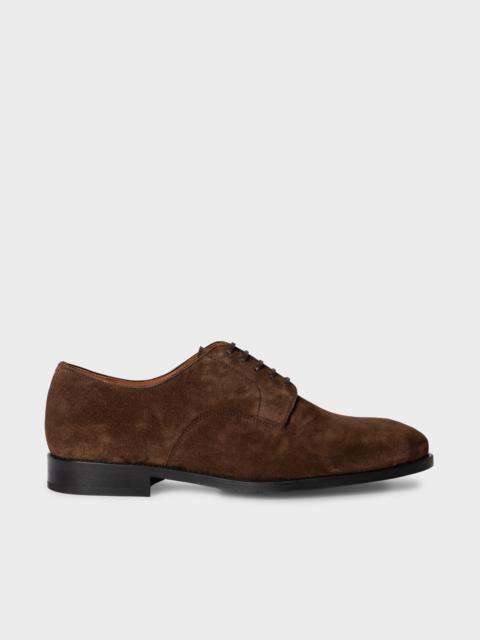 Paul Smith Chocolate Brown Suede 'Fes' Shoes