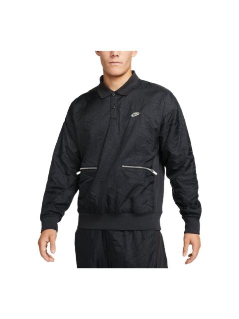 Nike Sportswear Circa Logo Jacket 'Black' DR6077-045
