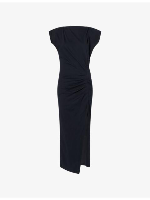 Isabel Marant Étoile Nadela Draped Jersey Midi Dress