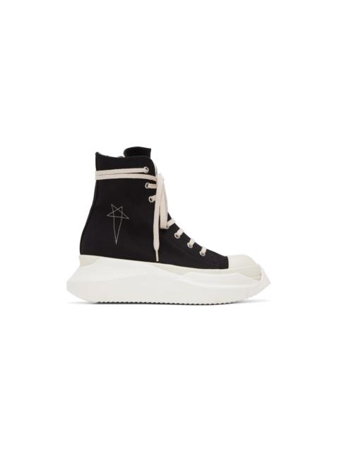 Rick Owens DRKSHDW Black Abstract Sneakers