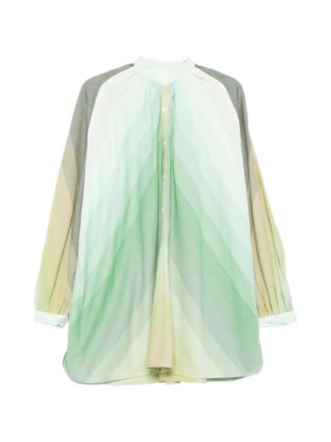 MARRAKSHI LIFE Marrakshi Life Striped Buttoned Mini Dress