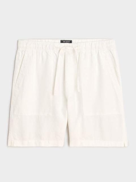 TODD SNYDER 7" Linen Beach Short