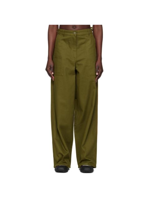 CECILIE BAHNSEN Green Anita Jeans | REVERSIBLE