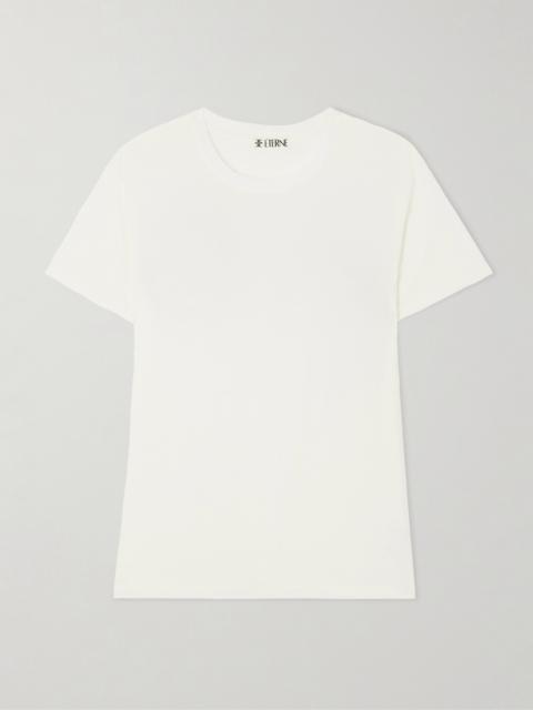 ÉTERNE Boyfriend Cotton And Modal-blend Jersey T-shirt