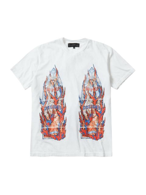 WHO DECIDES WAR NYC Flame Glass T Shirt