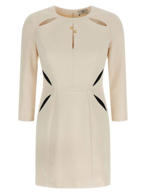 ELISABETTA FRANCHI Cut-out dress