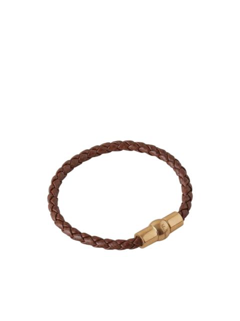 Mulberry Iris woven leather bracelet