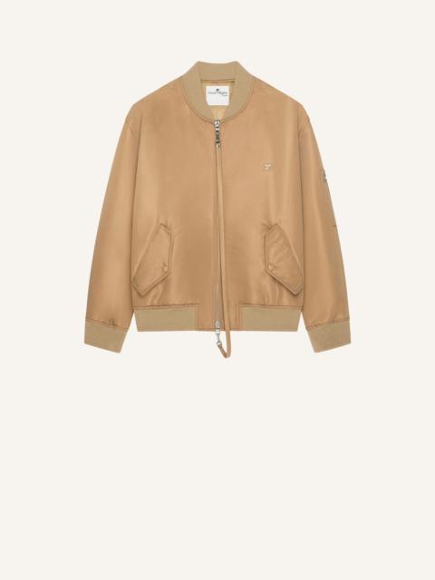 courrèges NYLON BOMBER JACKET