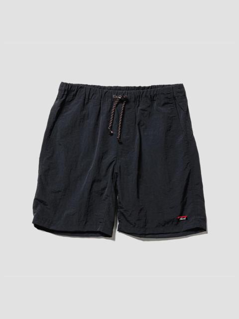 Nigel Cabourn Nanga Nylon Tusser Easy Shorts in Black