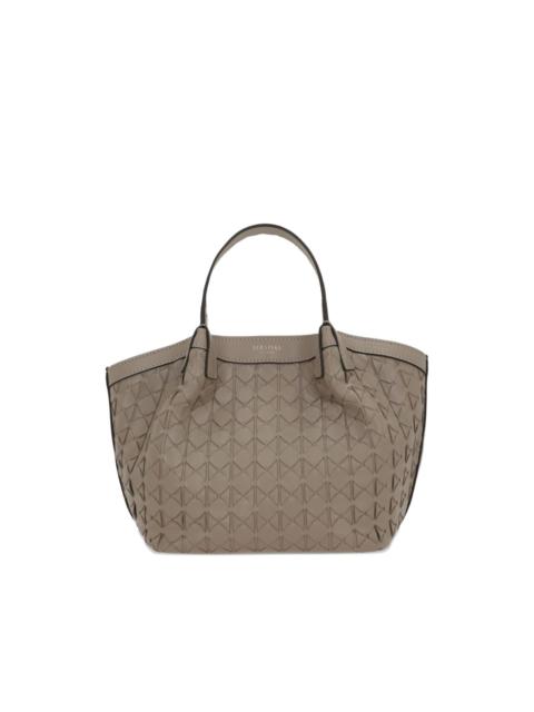 Serapian mini Secret woven tote bag