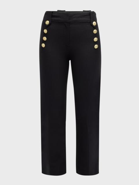 DEREK LAM 10 CROSBY Robertson Cropped Flare