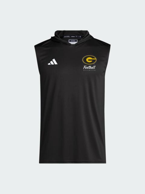 adidas Grambling State Tigers Mens D4T Sleeveless Hoodie