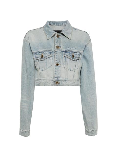 washed denim jacket