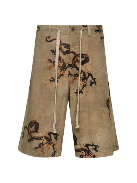 Pallor cotton bermuda shorts
