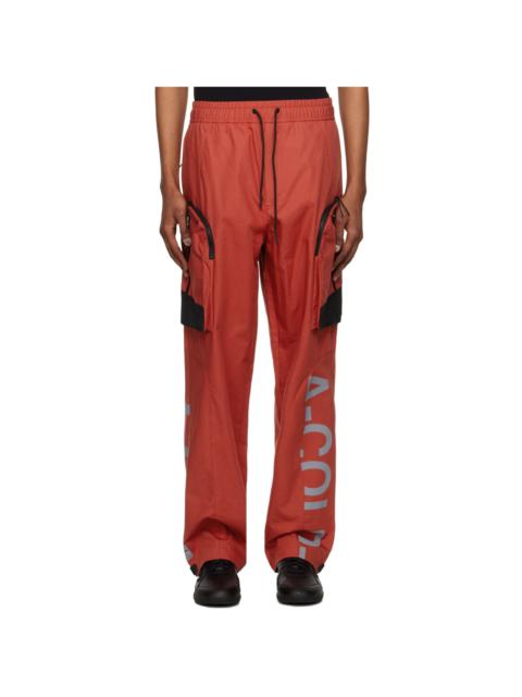 A-COLD-WALL* Red Overset Tech Cargo Pants