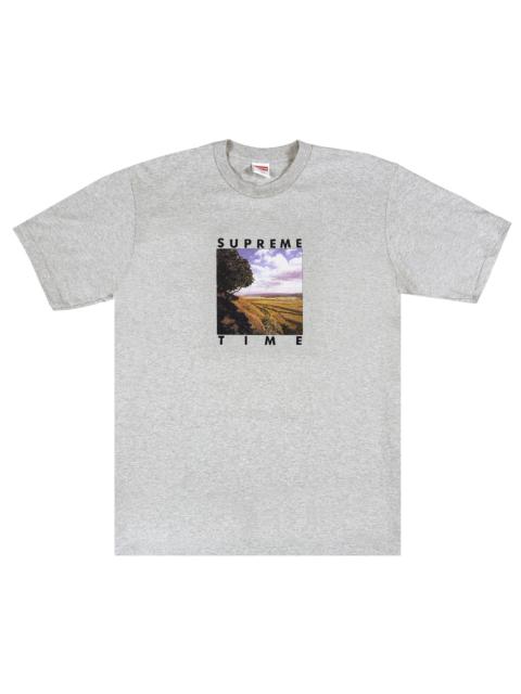 Supreme Supreme Supreme Time Tee 'Heather Grey'
