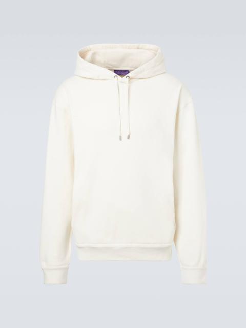 Ralph Lauren Cotton and cashmere jersey hoodie