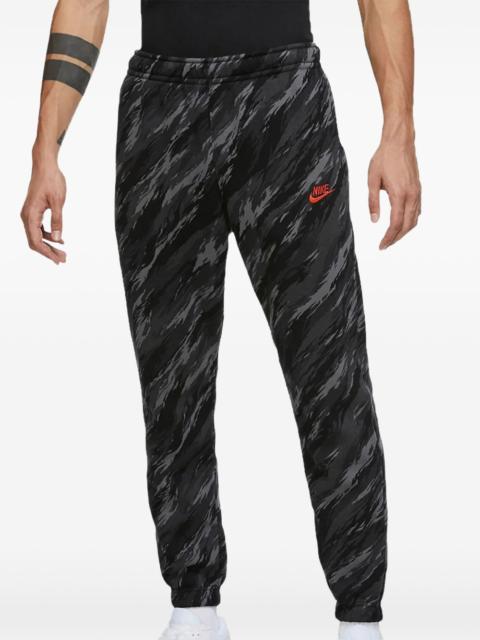 Nike elasticated-waistband track pants