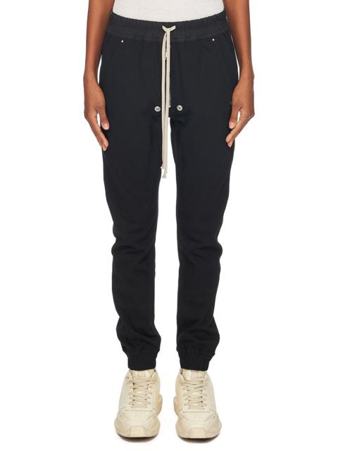 Rick Owens stud-embellished cotton track pants
