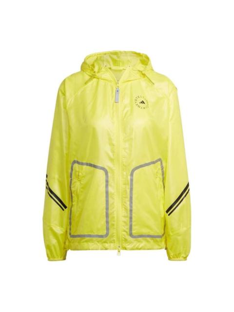(WMNS) adidas by Stella McCartney TruePace Running Jacket 'Yellow' HS8197